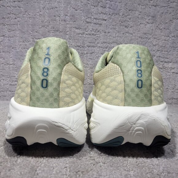 New Balance Fresh Foam X 1080V14 Mens Size 13 Beige Green Athletic Sneakers. - Picture 6 of 8